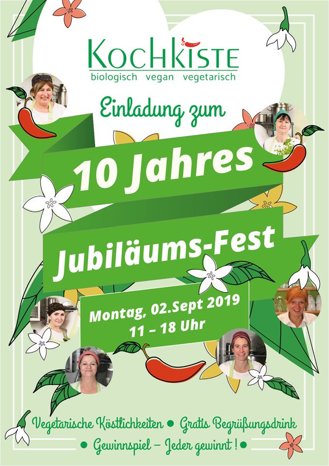 Kochkiste 10 Jahre